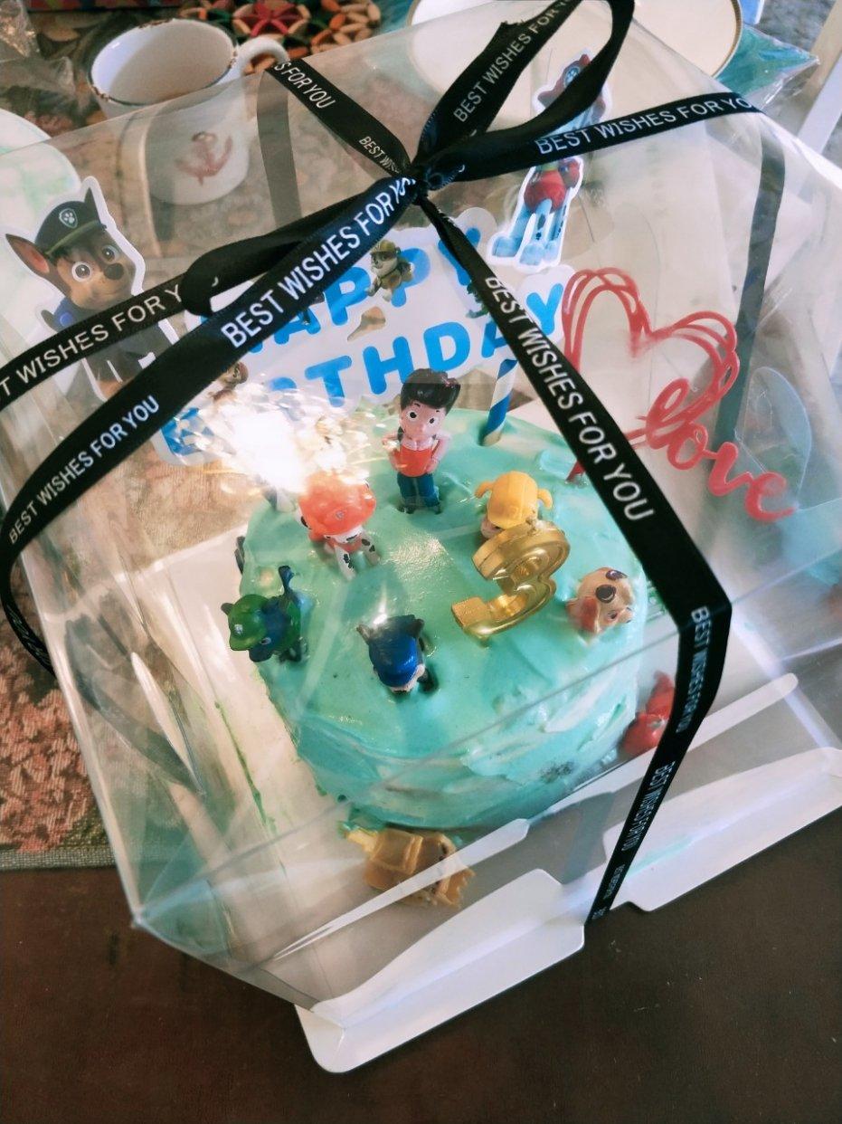 超快手淡奶油淋面蛋糕