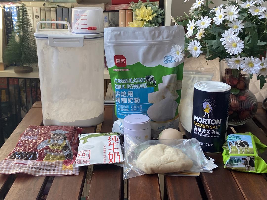 纯奶手撕吐司的做法 步骤1