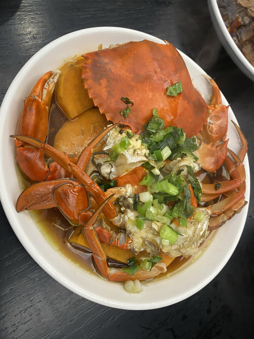 番薯江蟹（或蝤蠓）