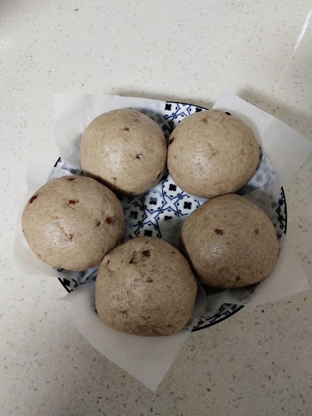 超级详细 零失败的黑全麦红薯馒头（减脂必备）