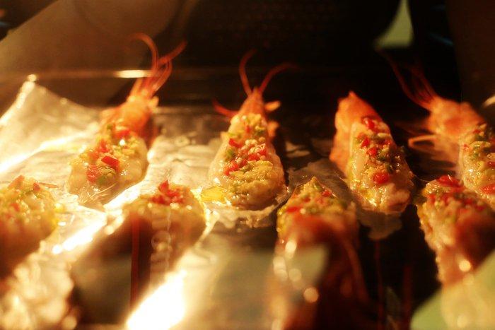 蒜蓉烤阿根廷红虾