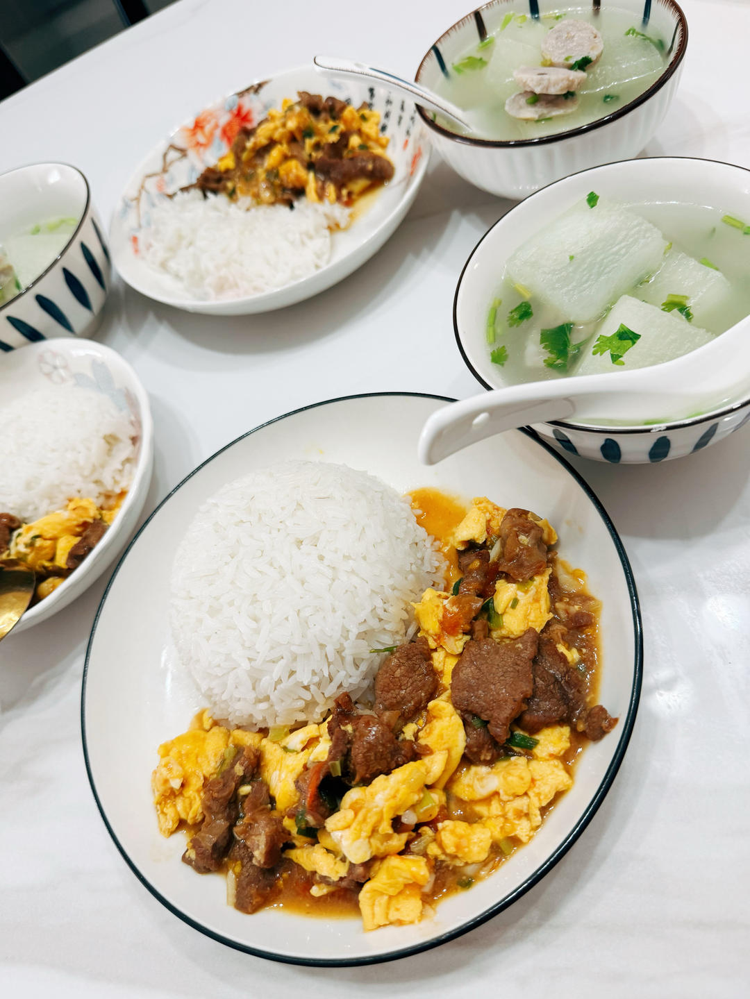 酸甜浓郁～超开胃🔥番茄滑蛋牛肉饭