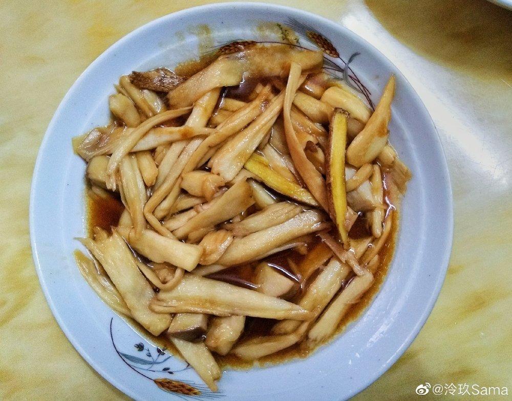 简单还好吃的浇汁杏鲍菇