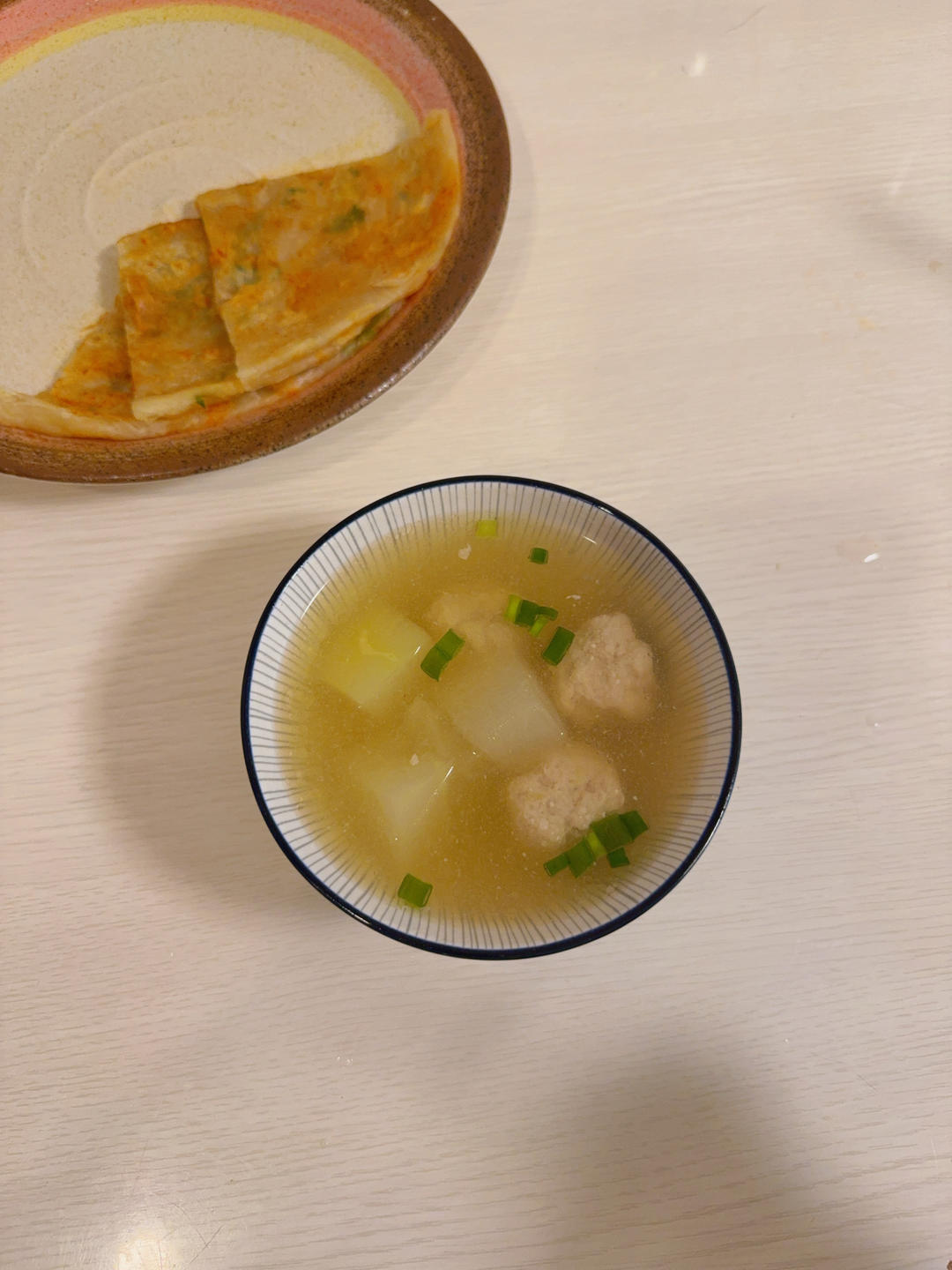 巨鲜美的冬瓜丸子汤