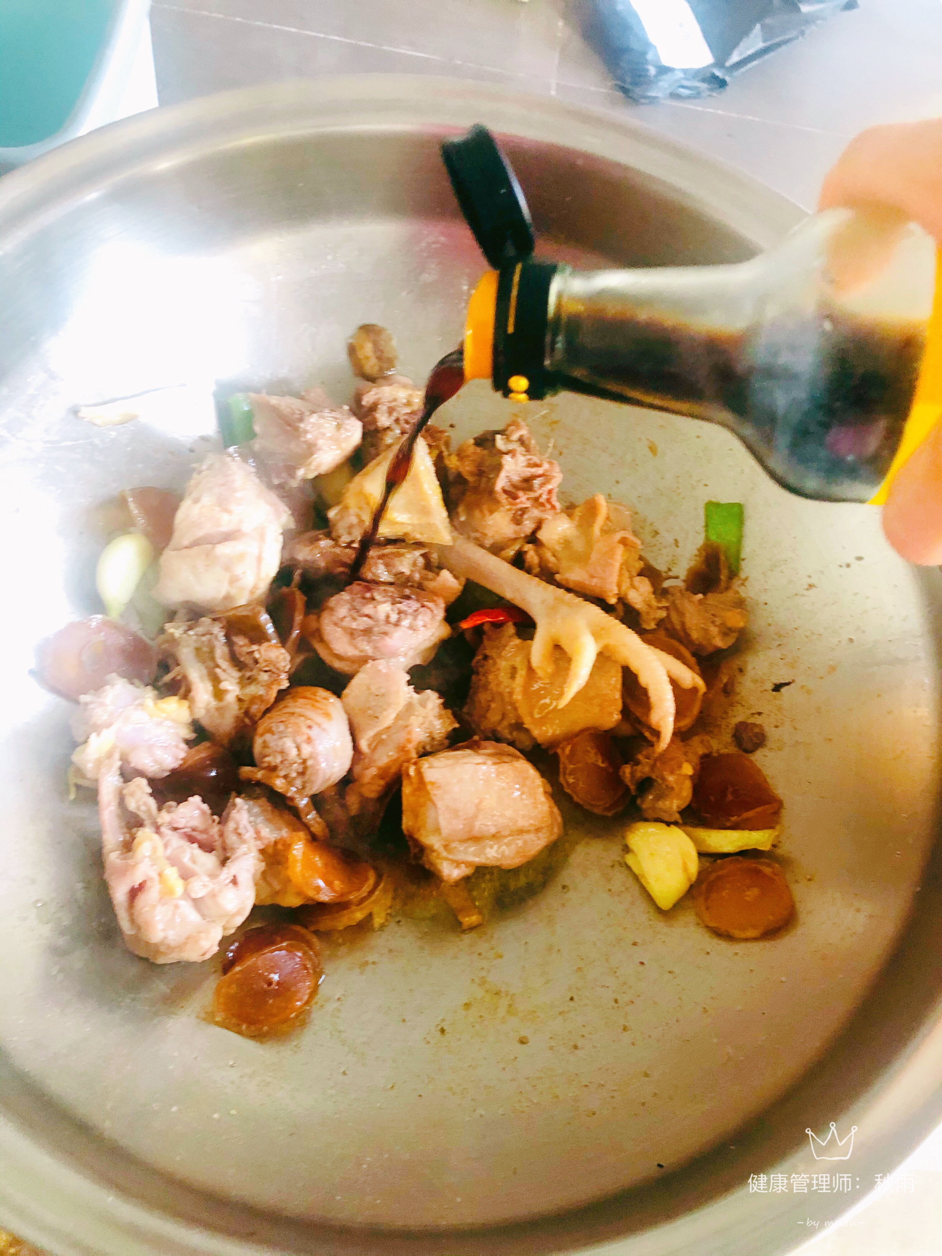 橄榄油土鸡炖土豆干的做法 步骤6