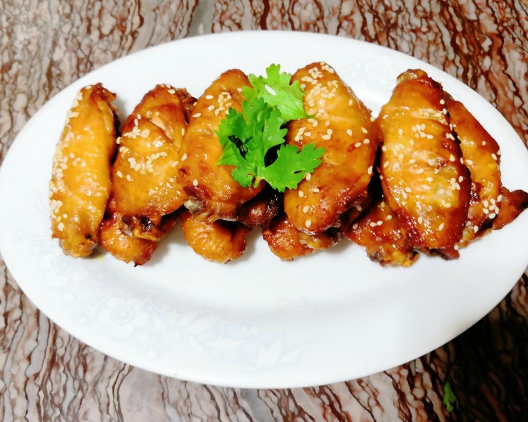烤箱蜜汁奥尔良鸡翅