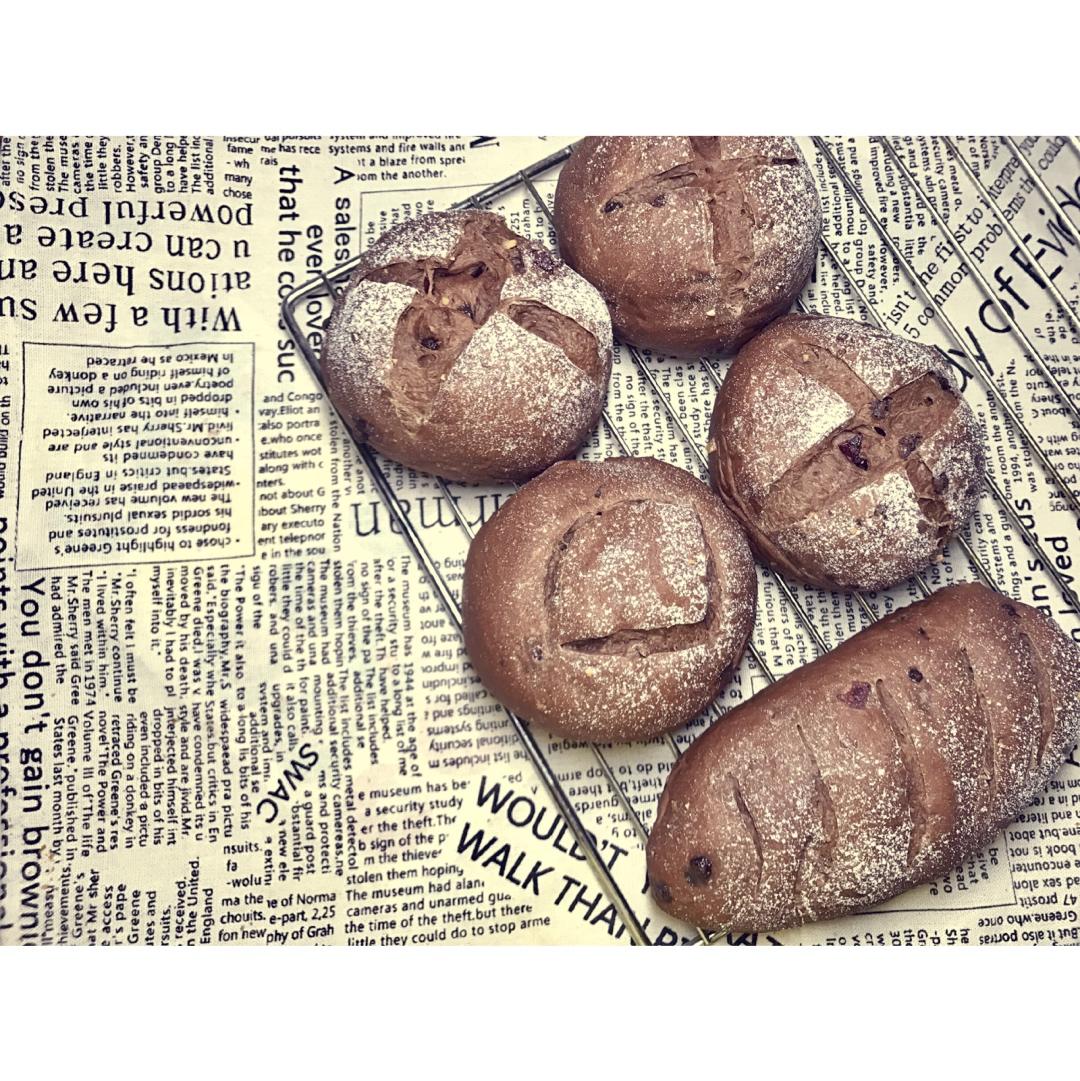 香蕉巧克力软欧