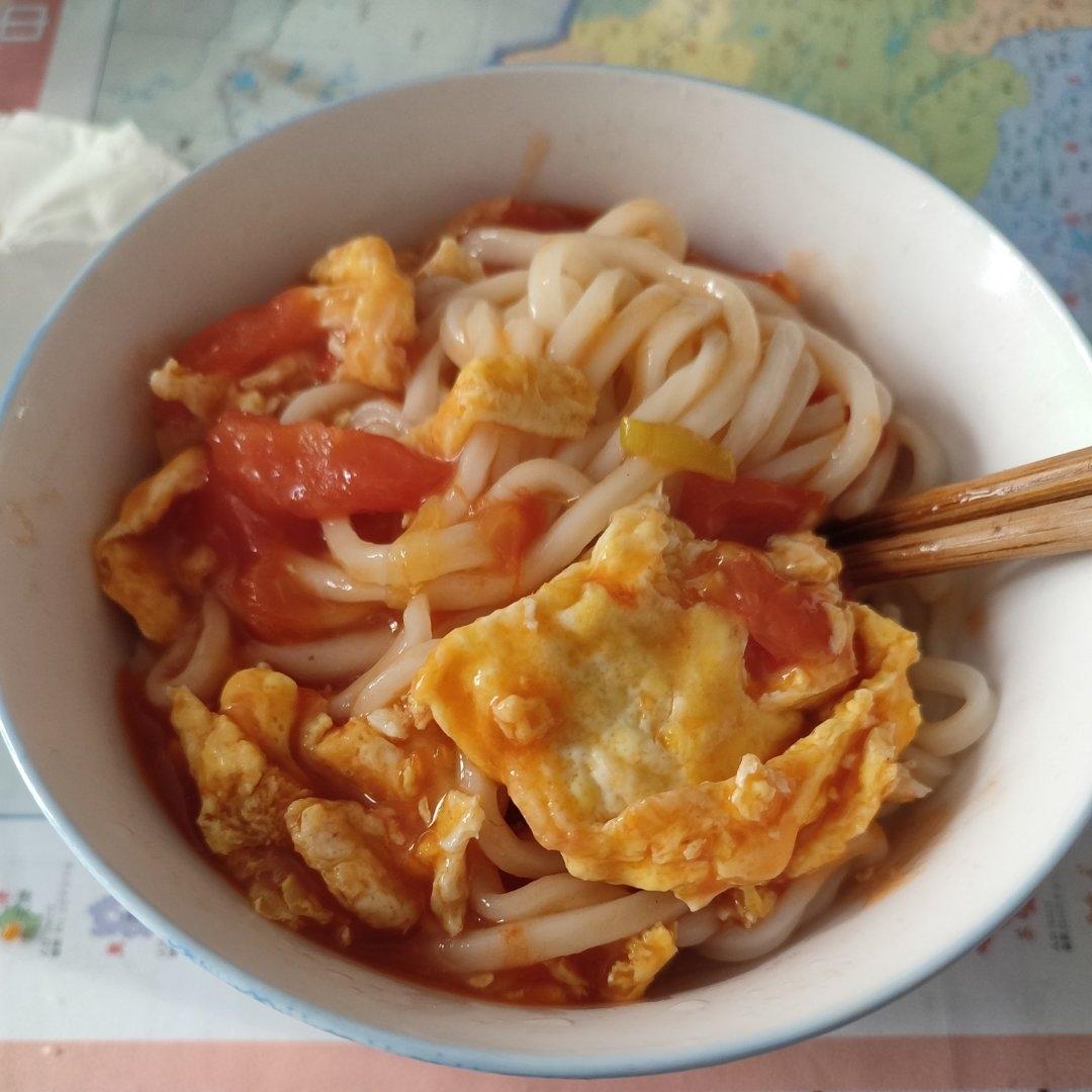 西红柿鸡蛋打卤面