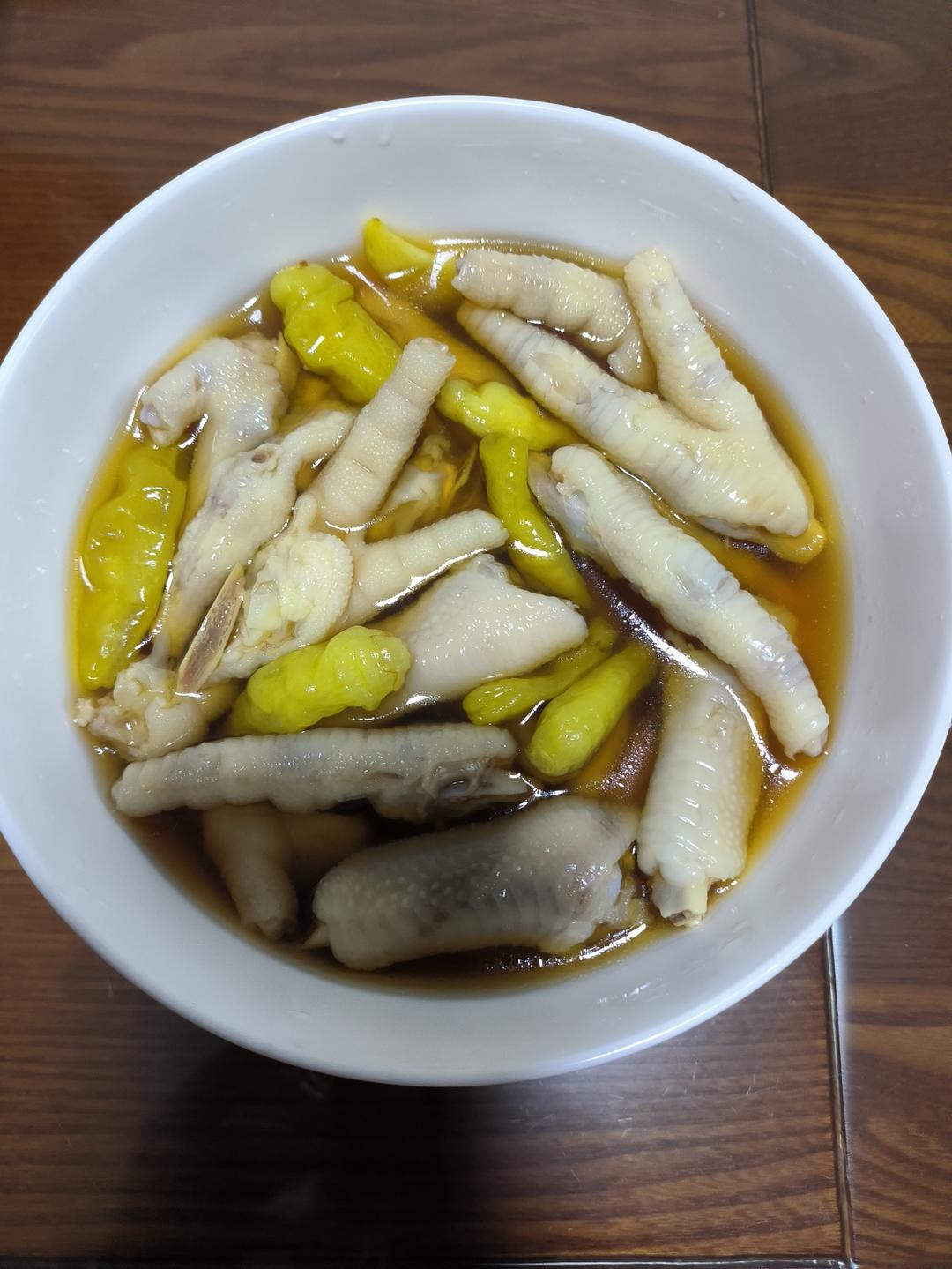 糟卤泡椒鸡爪