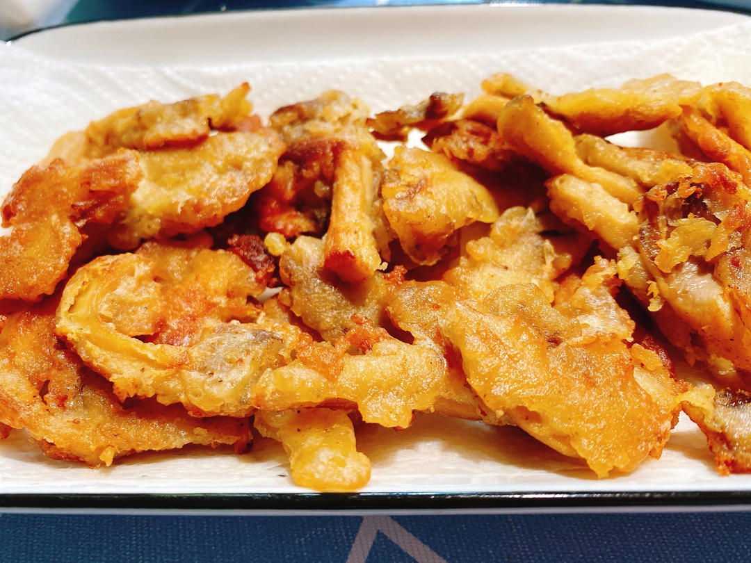 零厨艺也能做的炸蘑菇(空气炸锅)