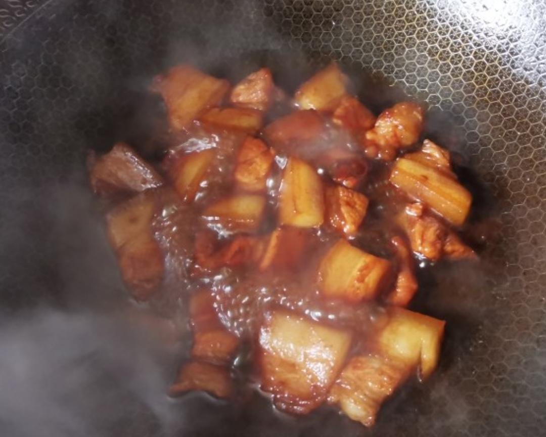 一次成功的红烧肉的做法