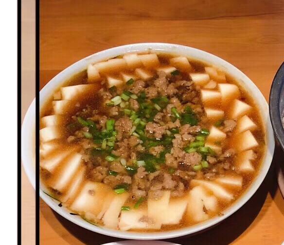 肉末蒸豆腐