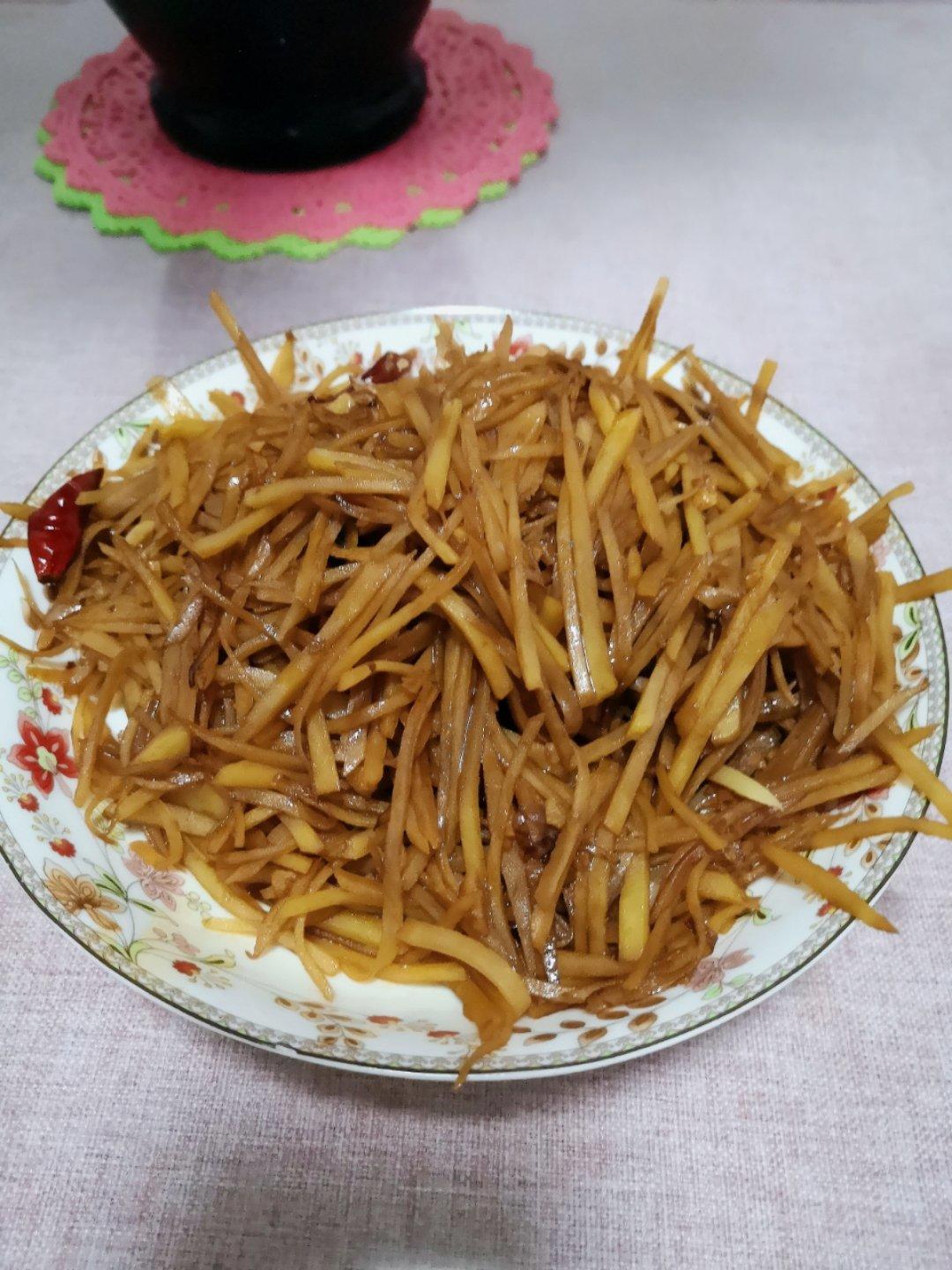 🌶️5分钟搞定“酸辣土豆丝”超级好吃开胃