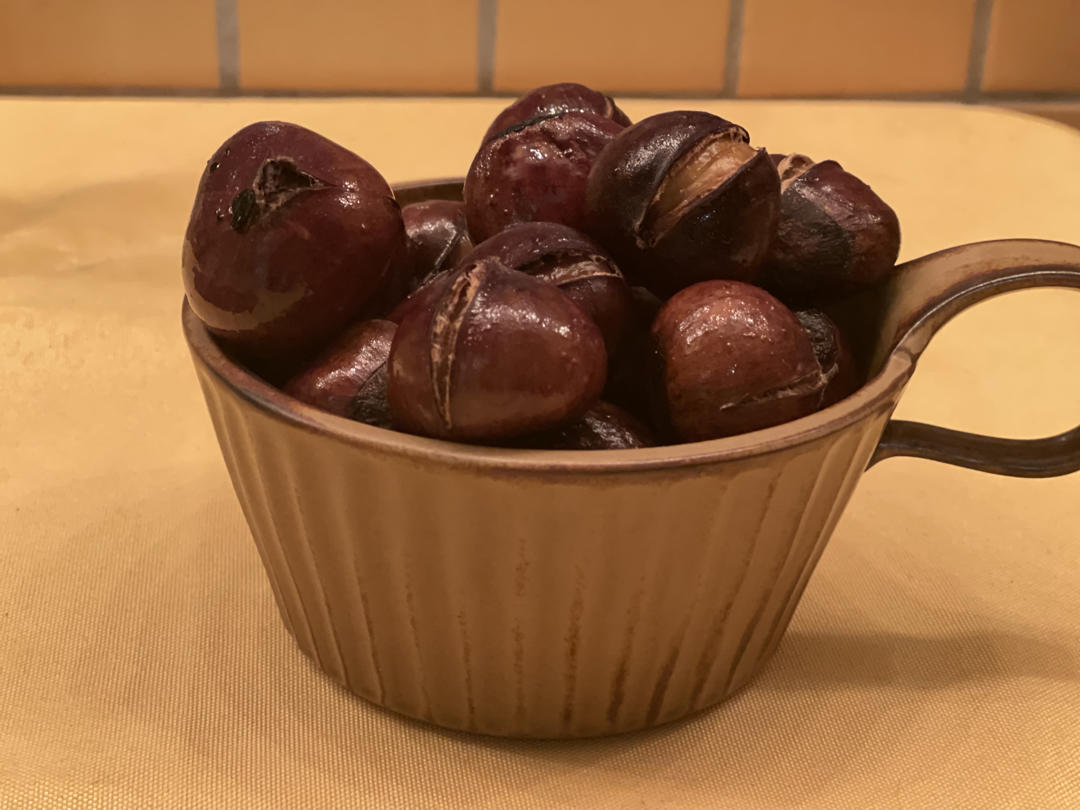 ‼️香甜软糯‼️轻松好剥㊙️烤箱版糖炒栗子