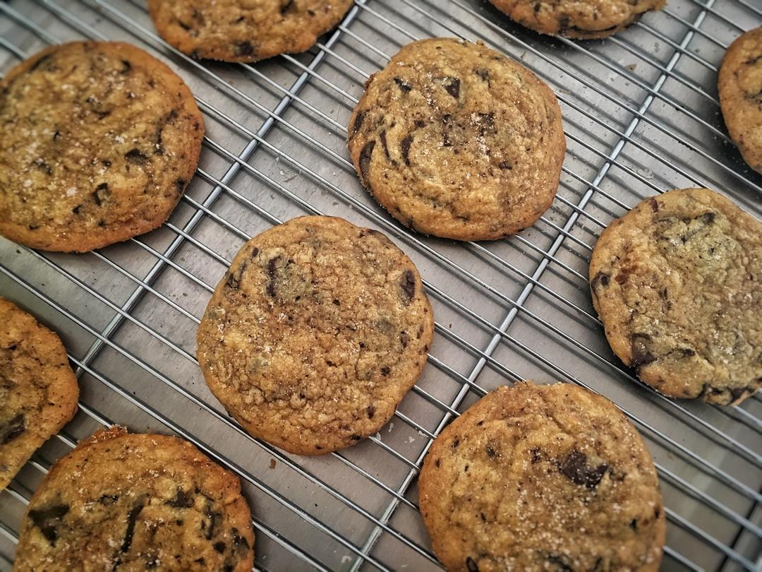 香草海盐巧克力大曲奇