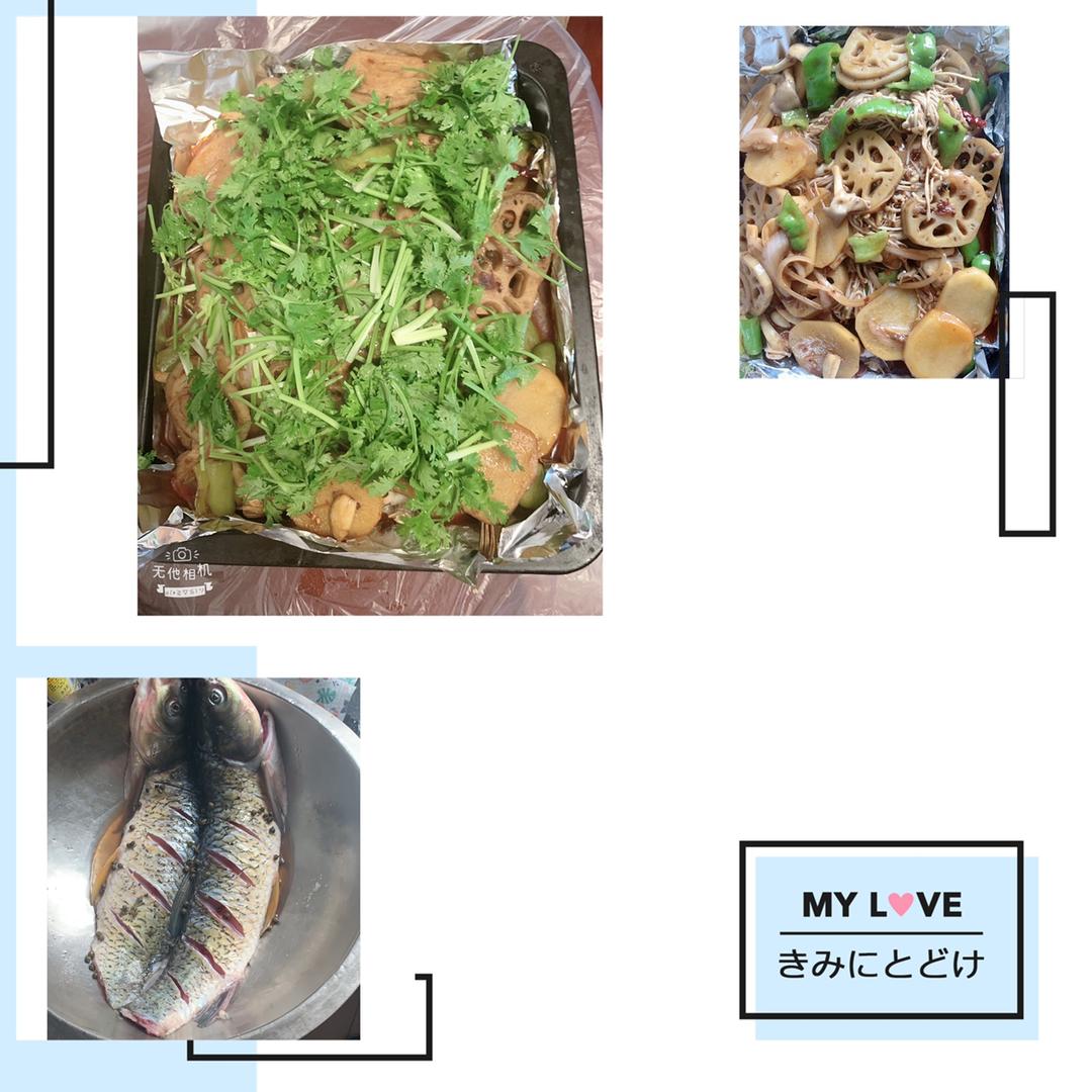 烤箱烤鱼