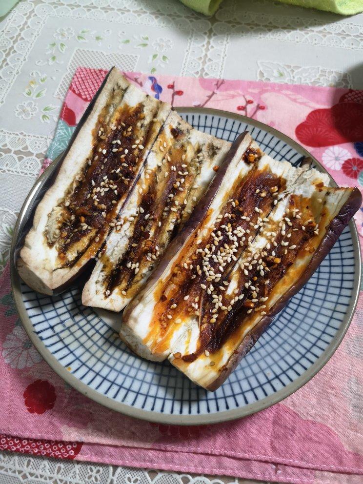 微波炉做出街头烧烤风的茄子