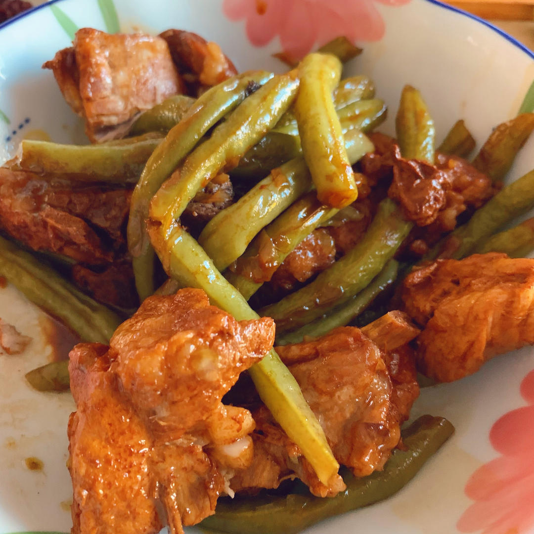 排骨炖豆角