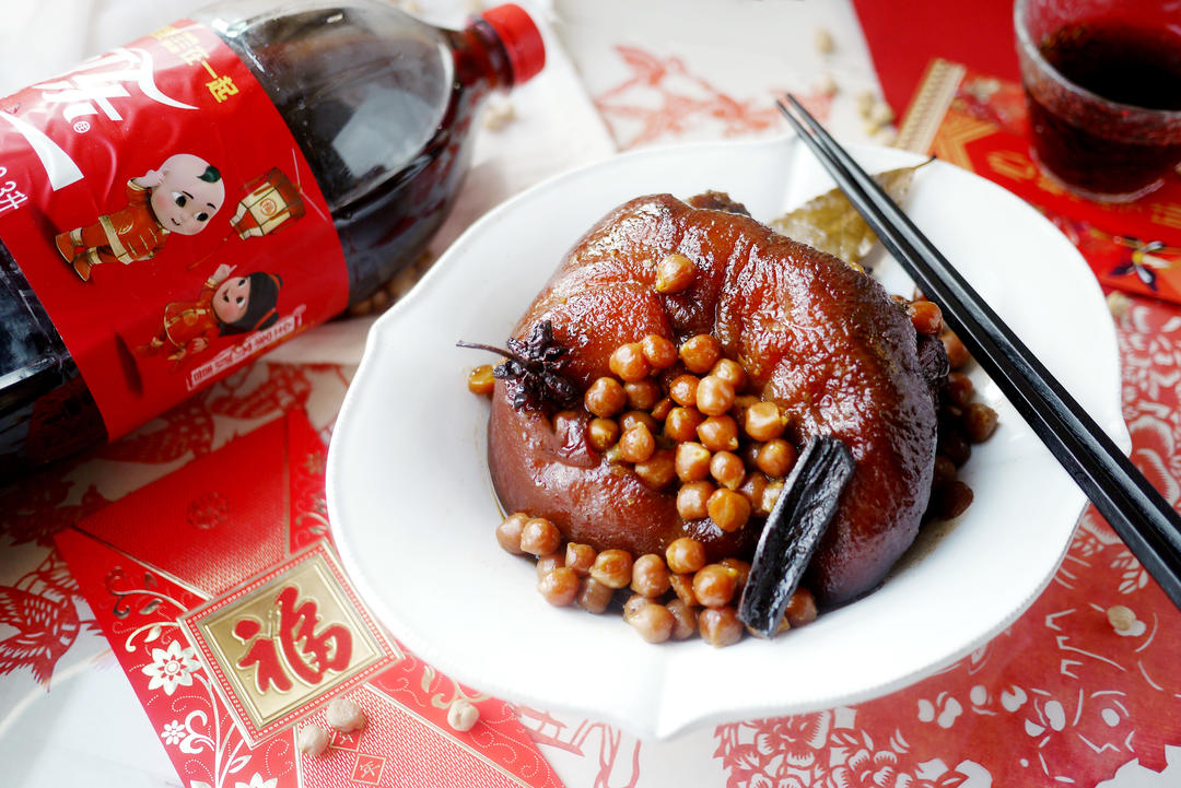 红包“豆”是我的——鹰嘴豆可乐焖圆蹄