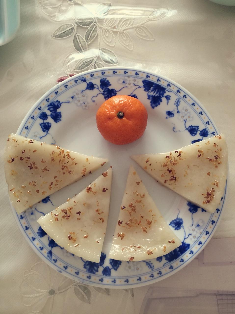 桂花拉糕