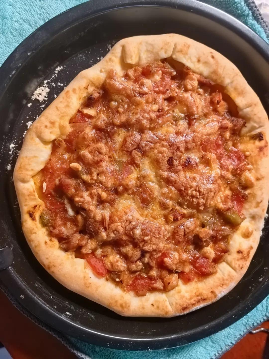 超级详细！红薯卷边披萨！含饼皮、卷边馅、抹酱做法！