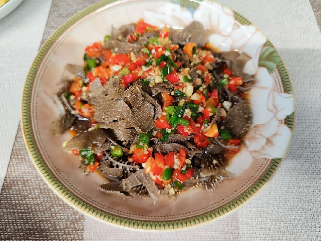 凉拌牛百叶 炝毛肚