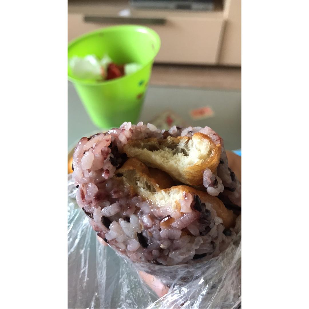 血糯米糍饭团