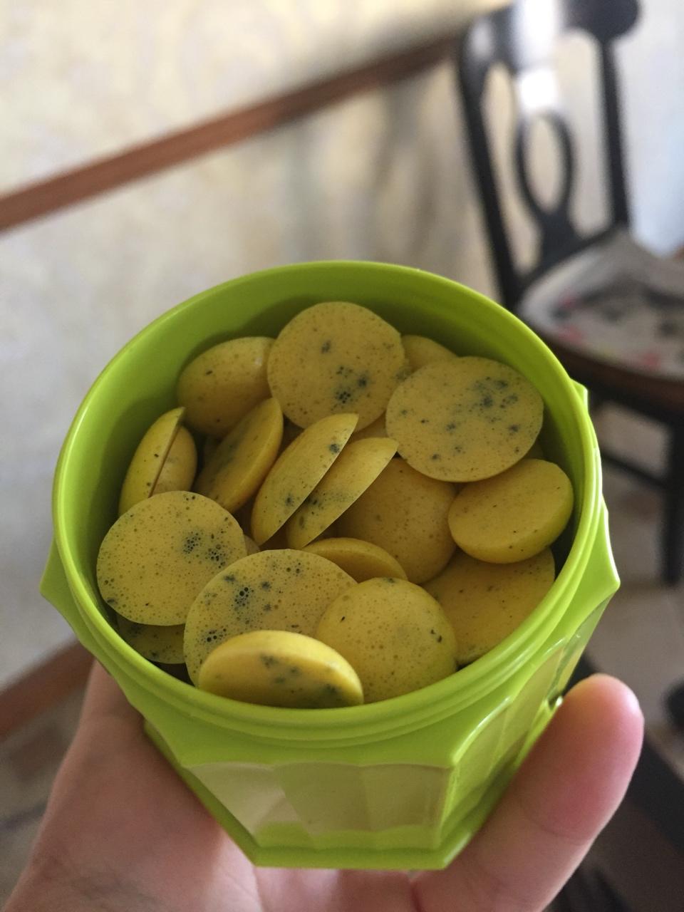 蛋黄溶豆