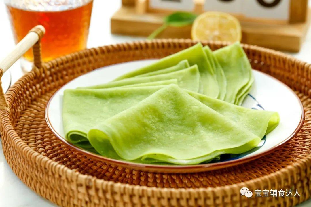 菠菜春饼【宝宝辅食】