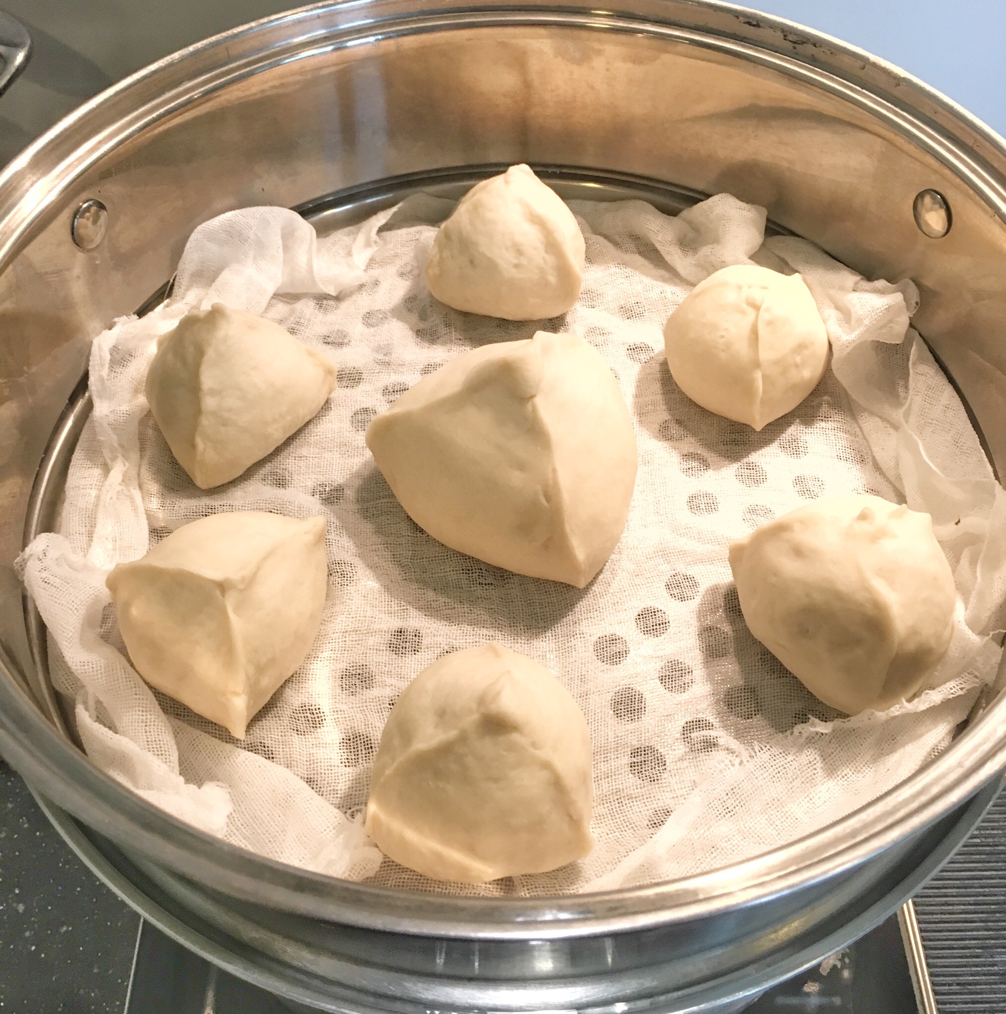 上海小囡-小美发酵馒头的做法 步骤7