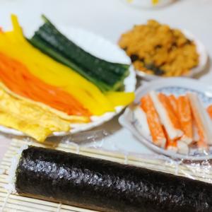 简单美味的紫菜包饭（寿司）的做法 步骤17