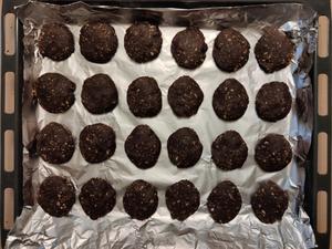 超级 rich de 黑巧克力 燕麦 饼干的做法 步骤10