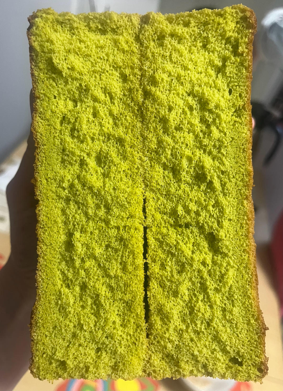 椰香斑斓戚风蛋糕