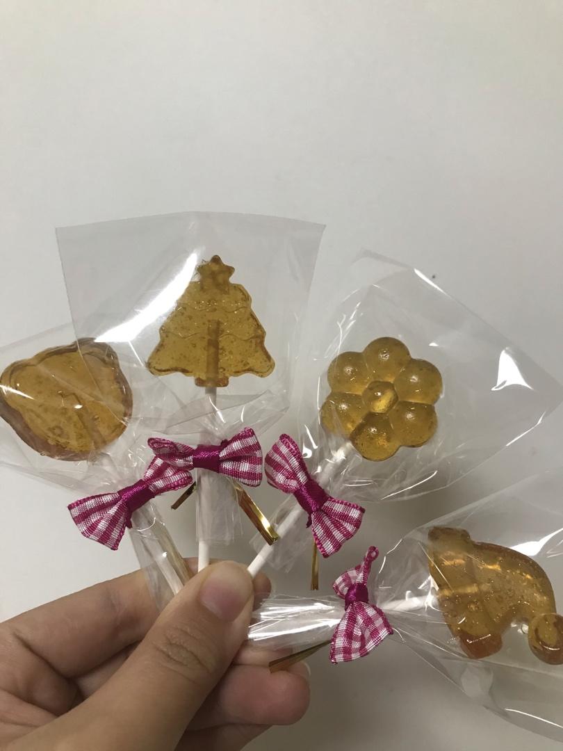 一诺麻麻么么哒做的自制棒棒糖(麦芽糖版)自制棒棒糖(麦芽糖版)零食
