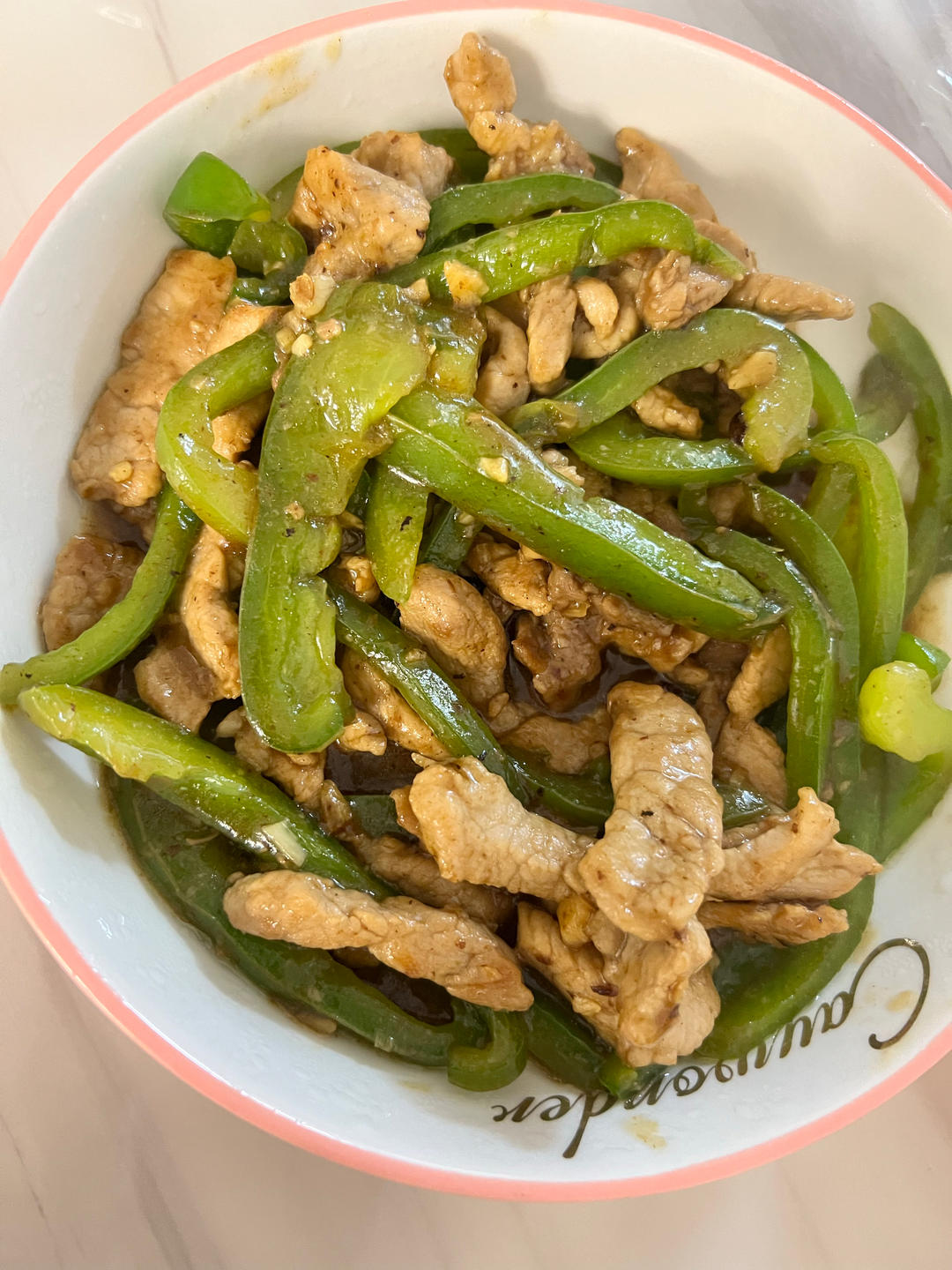 ‼️好吃到舔盘的青椒肉丝盖浇饭
