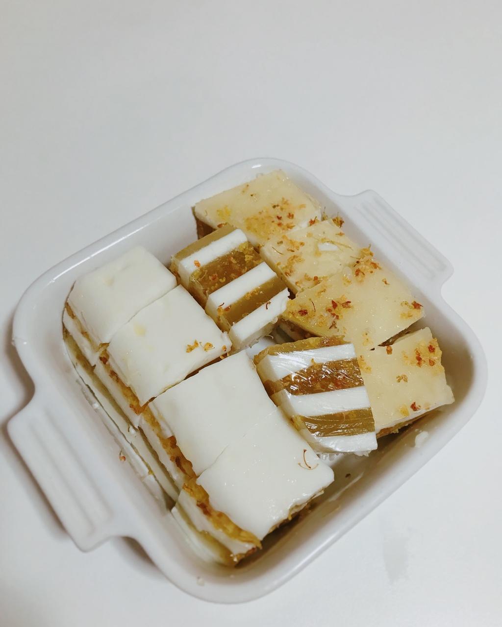 糖桂花椰汁千层糕