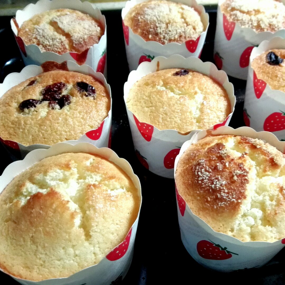 不会回缩的纸杯蛋糕--海氏烤箱定制