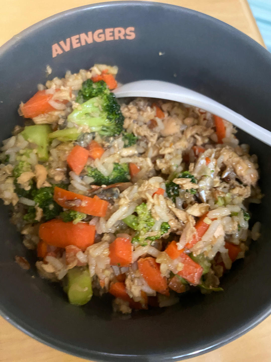 娃可以吃两大碗的三文鱼土豆烩饭