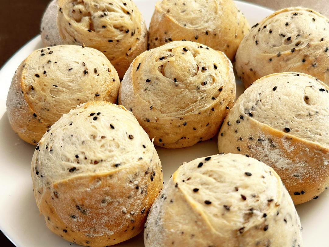 低卡法国黑芝麻球🔥超简单零失败配方㊙️