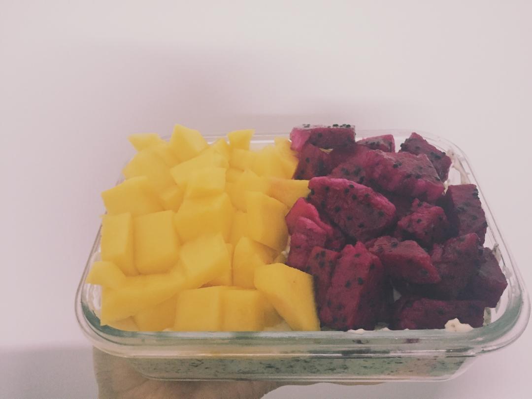 简单快手的便当饭盒水果盒子蛋糕