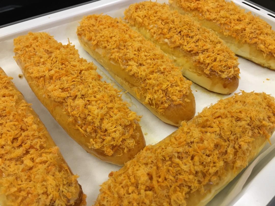 65度汤种松松面包（消耗肉松）