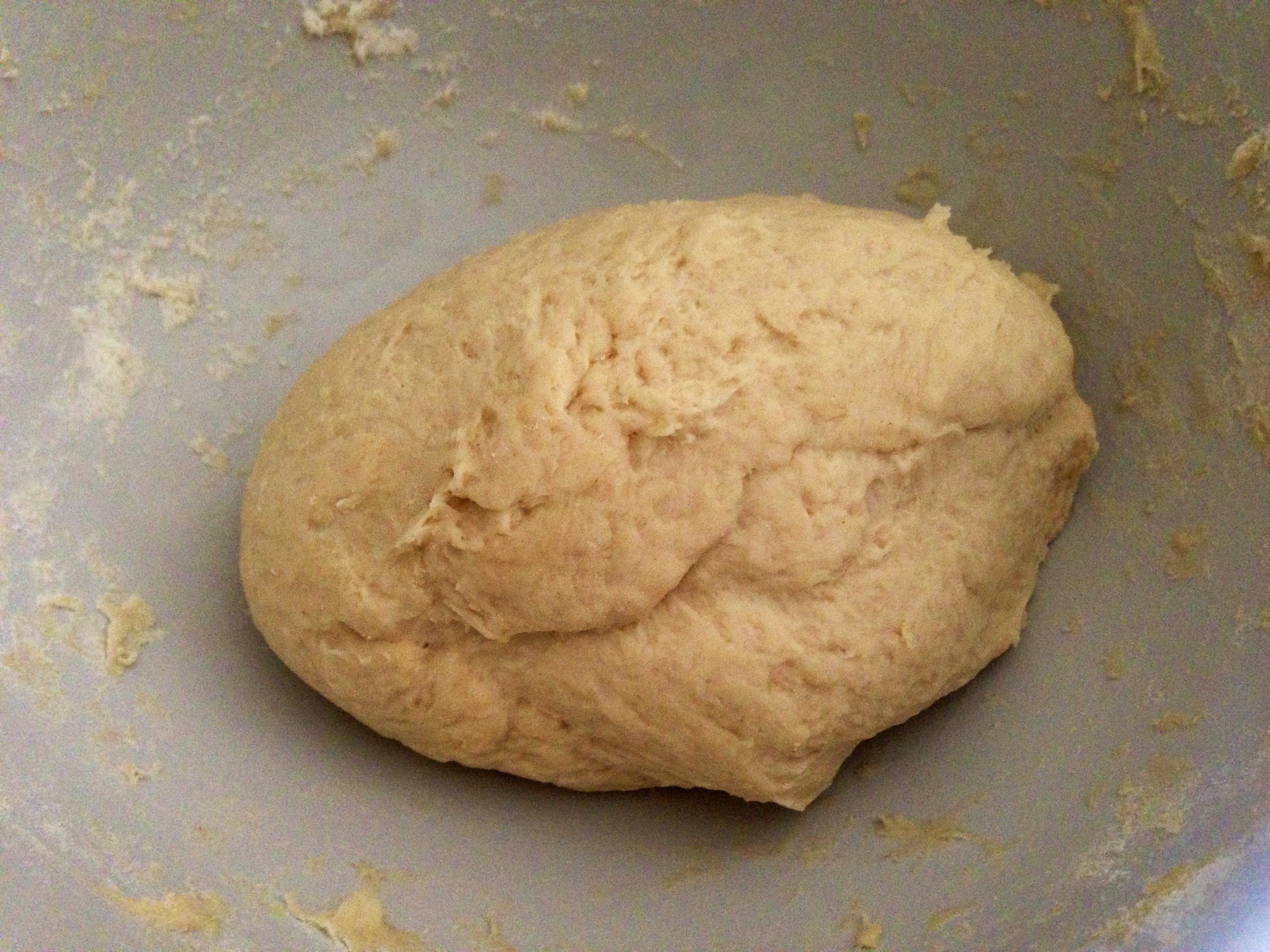 简单扁面包 flatbread的做法 步骤2