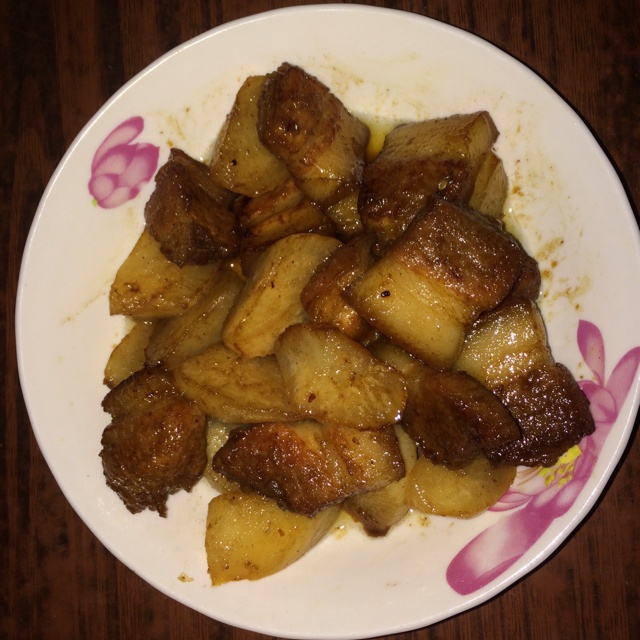 土豆红烧肉
