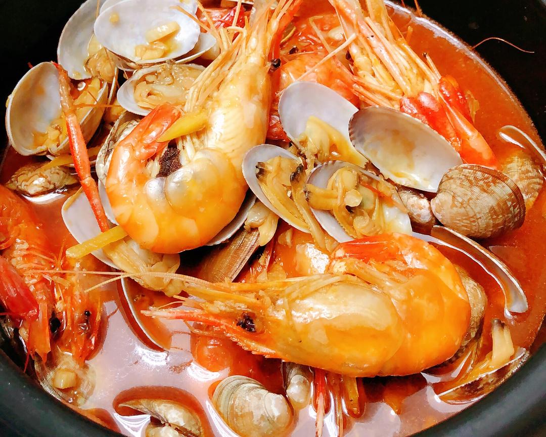 鲜虾花甲-南昌老三样同款的做法