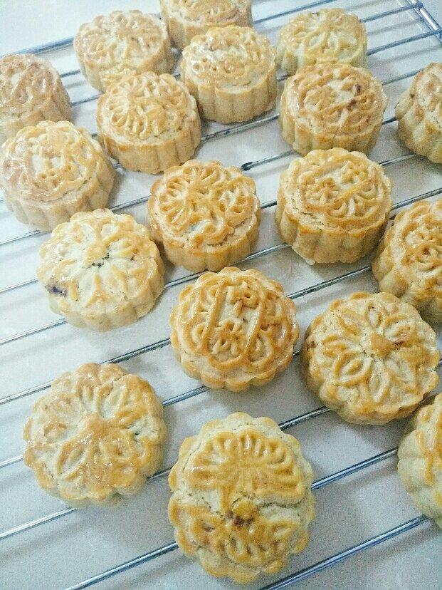 五仁月饼～不用转化糖浆的版本