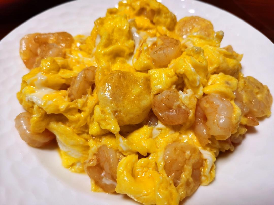 【虾仁滑蛋】超嫩滑，复刻茶餐厅经典