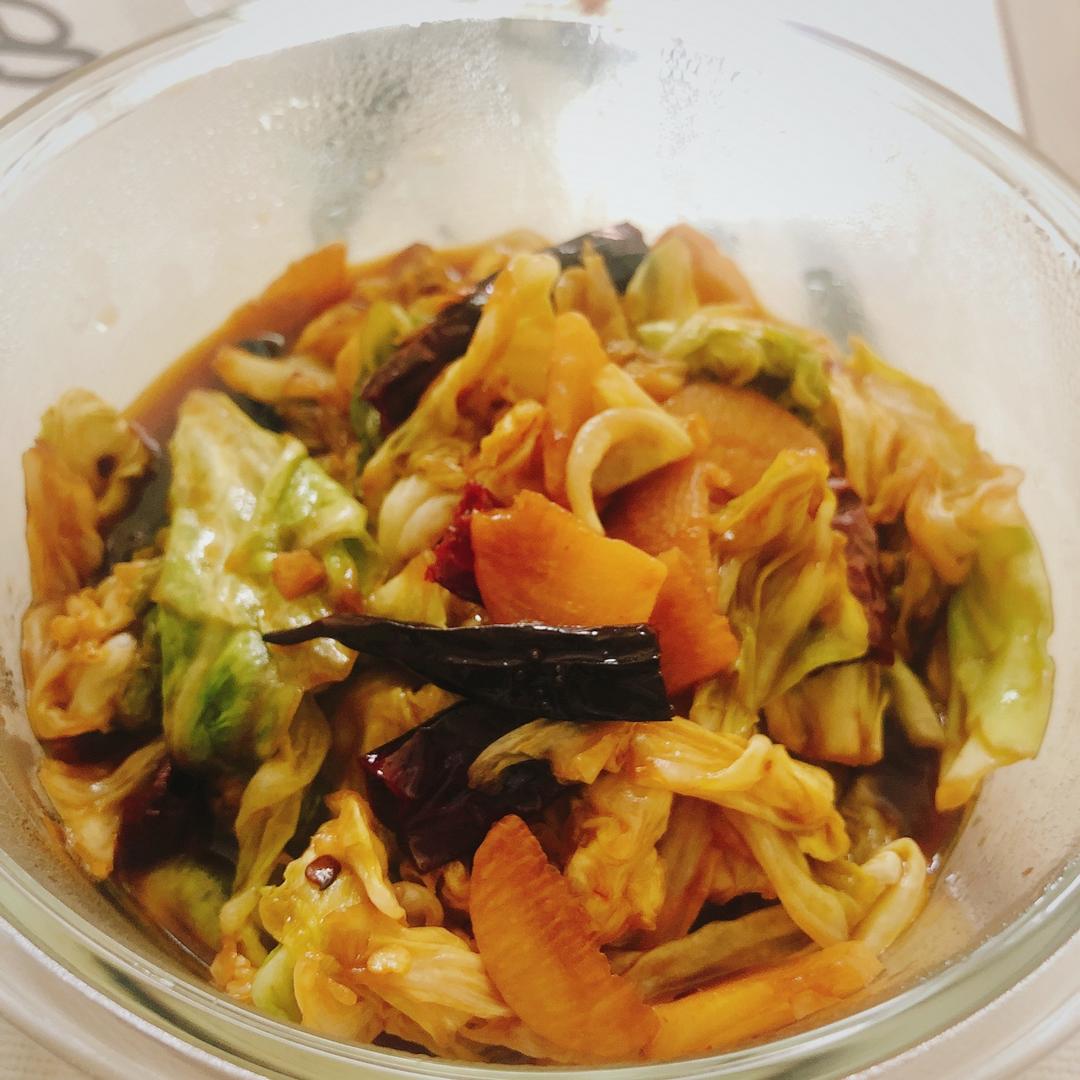 酸辣手撕包心菜
