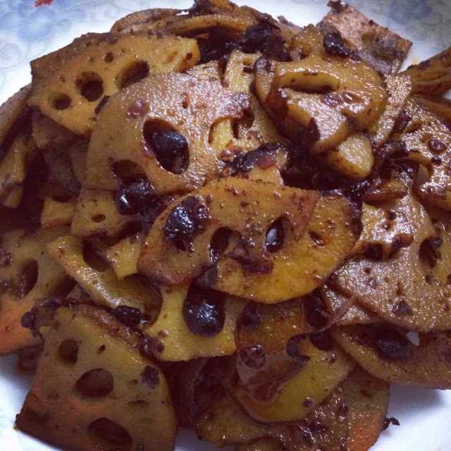 老干妈孜然莲藕