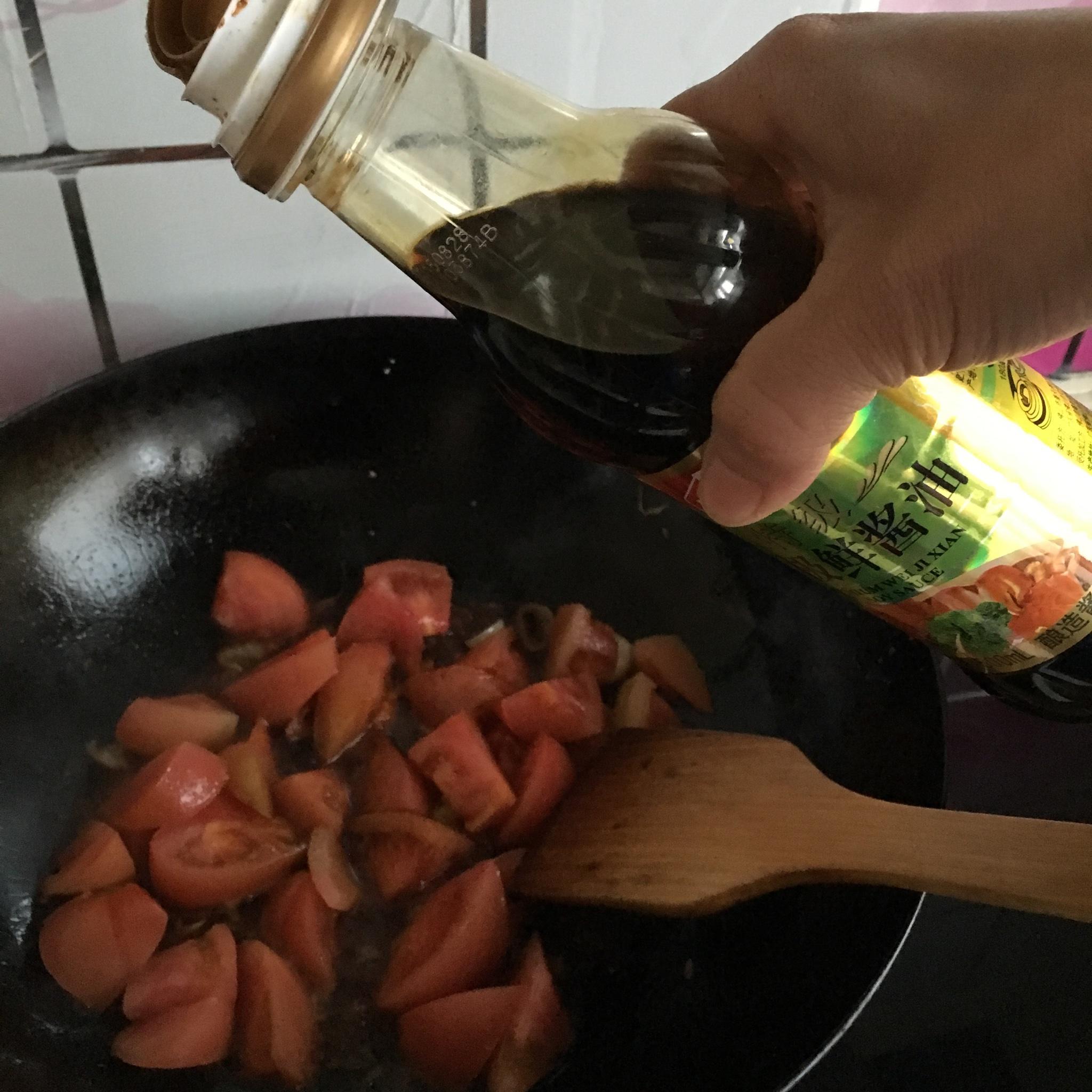 西红柿炒鸡蛋的做法 步骤7