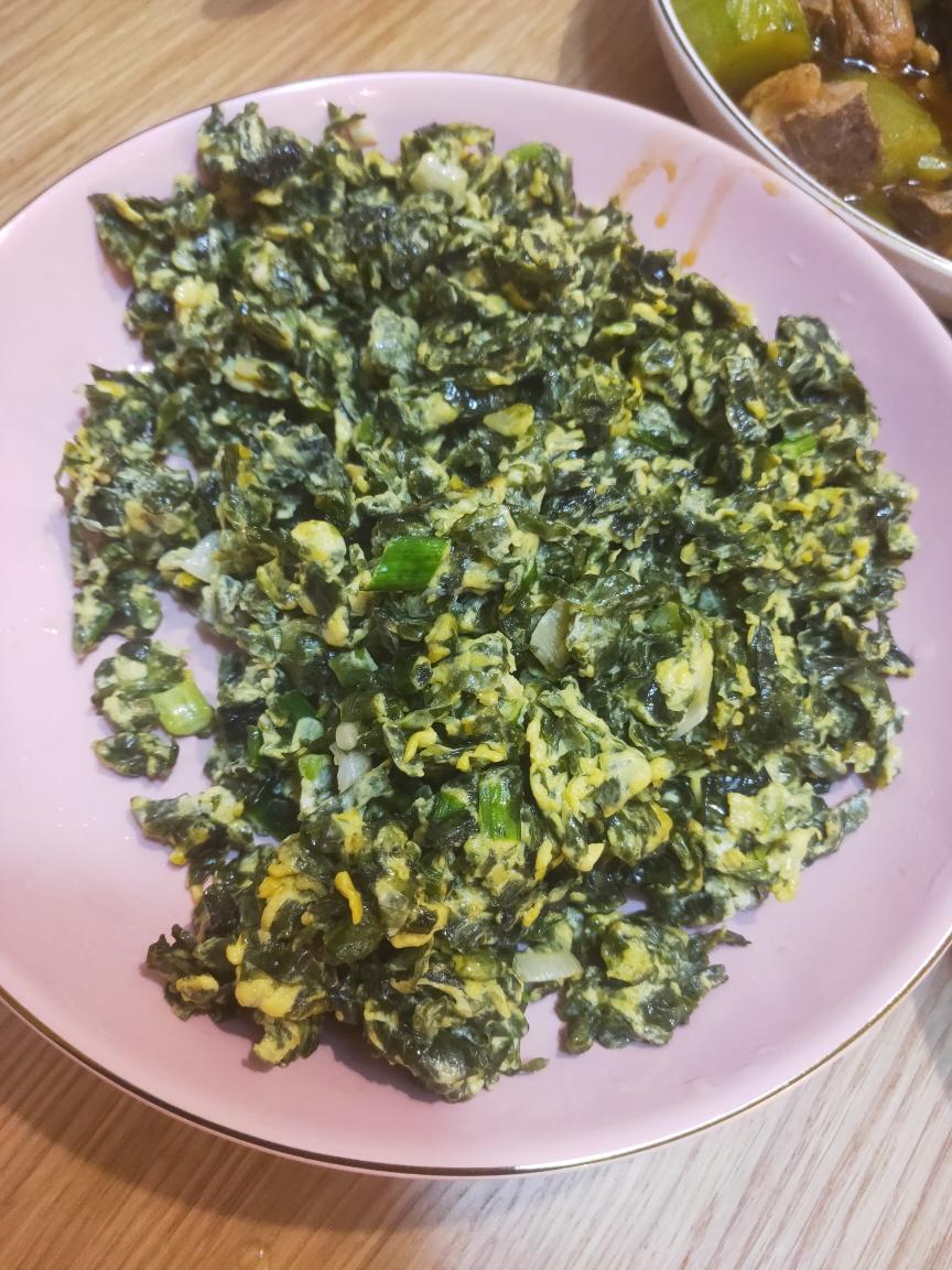 紫菜炒鸡蛋
